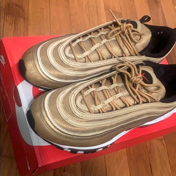 Nike Shoes Air Max 97 Gold Bullet Poshmark